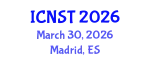 International Conference on Nuclear Science and Technology (ICNST) March 30, 2026 - Madrid, Spain