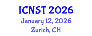 International Conference on Nuclear Science and Technology (ICNST) January 12, 2026 - Zurich, Switzerland