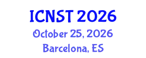 International Conference on Nuclear Science and Technology (ICNST) October 25, 2026 - Barcelona, Spain