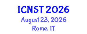 International Conference on Nuclear Science and Technology (ICNST) August 23, 2026 - Rome, Italy