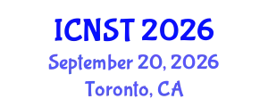 International Conference on Nuclear Science and Technology (ICNST) September 20, 2026 - Toronto, Canada