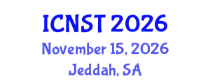 International Conference on Nuclear Science and Technology (ICNST) November 15, 2026 - Jeddah, Saudi Arabia