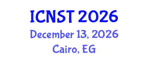 International Conference on Nuclear Science and Technology (ICNST) December 13, 2026 - Cairo, Egypt