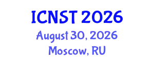 International Conference on Nuclear Science and Technology (ICNST) August 30, 2026 - Moscow, Russia