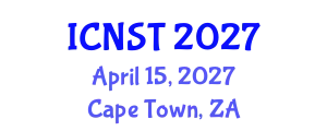 International Conference on Nuclear Science and Technology (ICNST) April 15, 2027 - Cape Town, South Africa