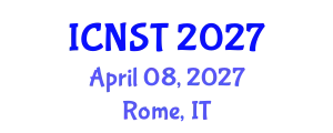 International Conference on Nuclear Science and Technology (ICNST) April 08, 2027 - Rome, Italy