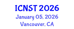 International Conference on Nuclear Science and Technology (ICNST) January 05, 2026 - Vancouver, Canada