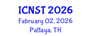 International Conference on Nuclear Science and Technology (ICNST) February 02, 2026 - Pattaya, Thailand