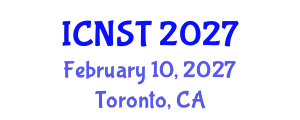 International Conference on Nuclear Science and Technology (ICNST) February 10, 2027 - Toronto, Canada