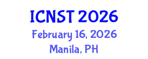 International Conference on Nuclear Science and Technology (ICNST) February 16, 2026 - Manila, Philippines