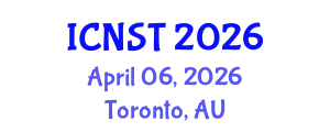 International Conference on Nuclear Science and Technology (ICNST) April 06, 2026 - Toronto, Australia