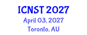 International Conference on Nuclear Science and Technology (ICNST) April 03, 2027 - Toronto, Australia