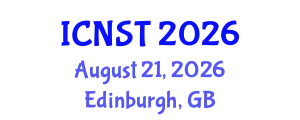 International Conference on Nuclear Science and Technology (ICNST) August 21, 2026 - Edinburgh, United Kingdom