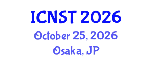 International Conference on Nuclear Science and Technology (ICNST) October 25, 2026 - Osaka, Japan