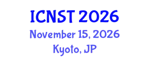 International Conference on Nuclear Science and Technology (ICNST) November 15, 2026 - Kyoto, Japan