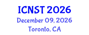 International Conference on Nuclear Science and Technology (ICNST) December 09, 2026 - Toronto, Canada