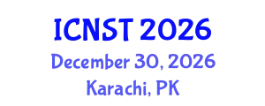 International Conference on Nuclear Science and Technology (ICNST) December 30, 2026 - Karachi, Pakistan