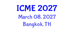 International Conference on Molecular Ecology (ICME) March 08, 2027 - Bangkok, Thailand