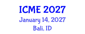 International Conference on Molecular Ecology (ICME) January 14, 2027 - Bali, Indonesia