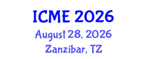 International Conference on Molecular Ecology (ICME) August 28, 2026 - Zanzibar, Tanzania