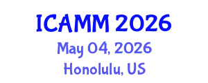 International Conference on Academic Mobility and Migration (ICAMM) May 04, 2026 - Honolulu, United States
