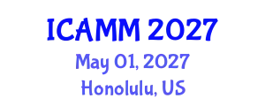 International Conference on Academic Mobility and Migration (ICAMM) May 01, 2027 - Honolulu, United States