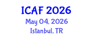 International Conference on Accounting and Finance (ICAF) May 04, 2026 - Istanbul, Turkey