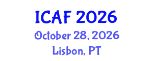 International Conference on Accounting and Finance (ICAF) October 28, 2026 - Lisbon, Portugal