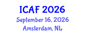 International Conference on Accounting and Finance (ICAF) September 16, 2026 - Amsterdam, Netherlands