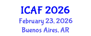 International Conference on Accounting and Finance (ICAF) February 23, 2026 - Buenos Aires, Argentina