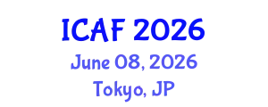 International Conference on Accounting and Finance (ICAF) June 08, 2026 - Tokyo, Japan