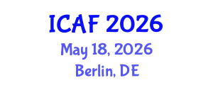 International Conference on Accounting and Finance (ICAF) May 18, 2026 - Berlin, Germany