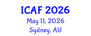 International Conference on Accounting and Finance (ICAF) May 11, 2026 - Sydney, Australia