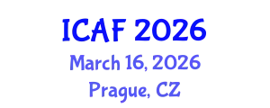 International Conference on Accounting and Finance (ICAF) March 16, 2026 - Prague, Czechia
