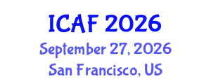 International Conference on Accounting and Finance (ICAF) September 27, 2026 - San Francisco, United States
