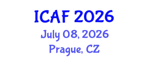 International Conference on Accounting and Finance (ICAF) July 08, 2026 - Prague, Czechia