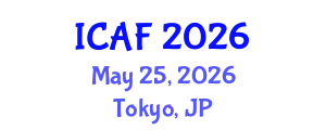 International Conference on Accounting and Finance (ICAF) May 25, 2026 - Tokyo, Japan
