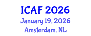 International Conference on Accounting and Finance (ICAF) January 19, 2026 - Amsterdam, Netherlands