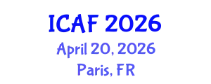 International Conference on Accounting and Finance (ICAF) April 20, 2026 - Paris, France
