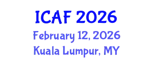 International Conference on Accounting and Finance (ICAF) February 12, 2026 - Kuala Lumpur, Malaysia