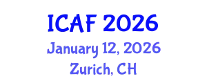 International Conference on Accounting and Finance (ICAF) January 12, 2026 - Zurich, Switzerland