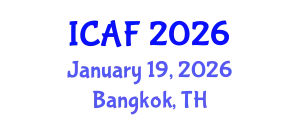 International Conference on Accounting and Finance (ICAF) January 19, 2026 - Bangkok, Thailand