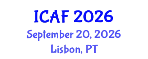 International Conference on Accounting and Finance (ICAF) September 20, 2026 - Lisbon, Portugal