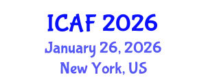 International Conference on Accounting and Finance (ICAF) January 26, 2026 - New York, United States
