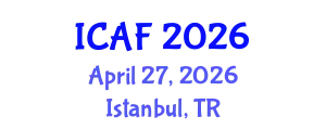 International Conference on Accounting and Finance (ICAF) April 27, 2026 - Istanbul, Turkey