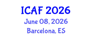 International Conference on Accounting and Finance (ICAF) June 08, 2026 - Barcelona, Spain