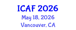 International Conference on Accounting and Finance (ICAF) May 18, 2026 - Vancouver, Canada