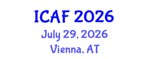 International Conference on Accounting and Finance (ICAF) July 29, 2026 - Vienna, Austria
