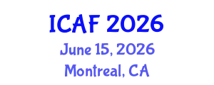 International Conference on Accounting and Finance (ICAF) June 15, 2026 - Montreal, Canada