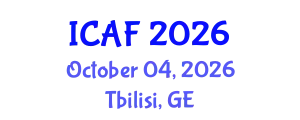 International Conference on Accounting and Finance (ICAF) October 04, 2026 - Tbilisi, Georgia